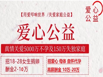 元氏捐卵助孕生子 爱心志愿者招募